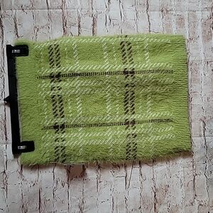 Arizona sweatpea plaid fuzzy skirt small nwt